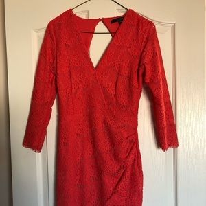 Beautiful Red Sheath Dress